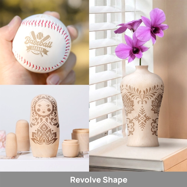 Bambu Lab Rotary Attachement H2D Laser / H2S Laser 