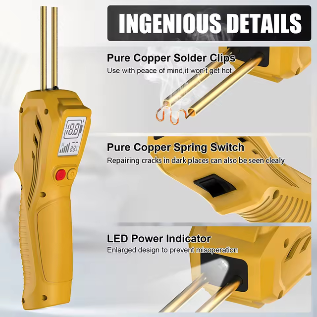 Wireless Plastic Welding Tool Oppladbart Plastsveiseapparat 