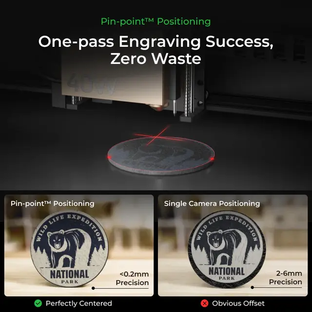 xTool S1 Laser Engraver Basic Bundle 20W 