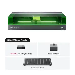 xTool S1 Laser Engraver Basic Bundle 40W