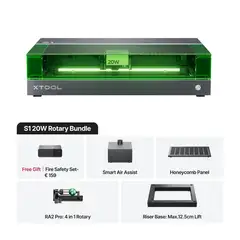 xTool S1 Laser Engraver Deluxe Bundle 20W