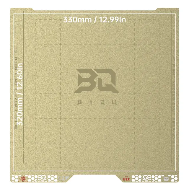 Biqu Panda Pyrogrip Buildplate Textured for H2C 