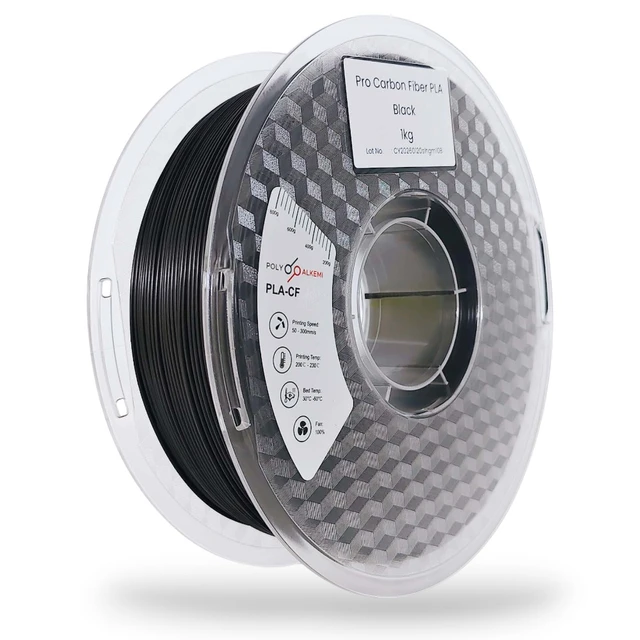 Polyalkemi PLA PRO Carbonfiber Black 