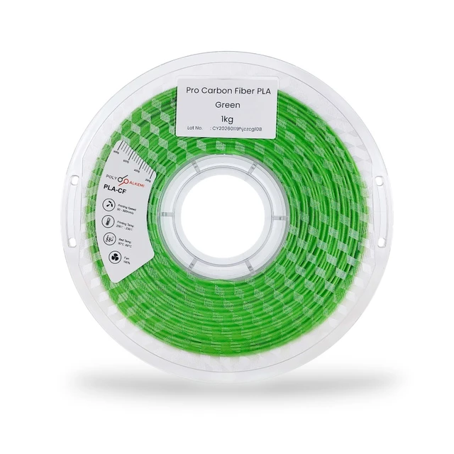 Polyalkemi PLA PRO Carbonfiber Green 
