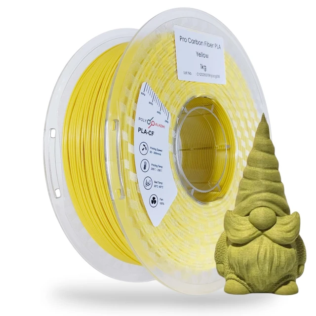 Polyalkemi PLA PRO Carbonfiber Yellow 