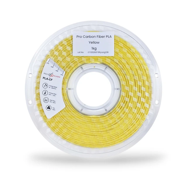 Polyalkemi PLA PRO Carbonfiber Yellow 