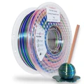 Polyalkemi PLA Silk Candy Emerald Frost (Deep Blue L.Orange Green) 