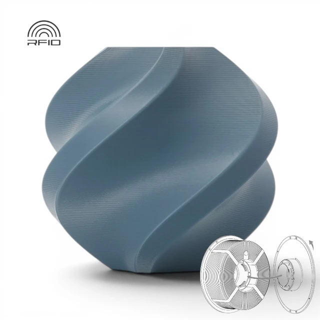 Bambu Lab PETG Basic - Refill Misty Blue 