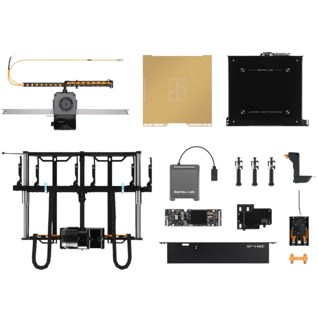 Bambu Lab Vortek Upgrade Kit for H2S H2S -> H2C 