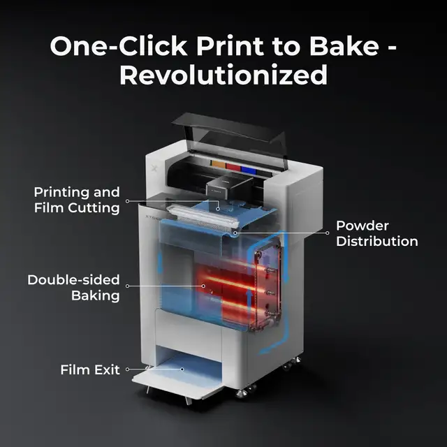 xTool Apparel DTF Printer All-In-1 Bundle 
