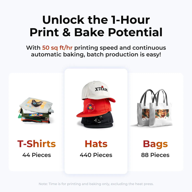 xTool Apparel DTF Printer All-In-1 Bundle 