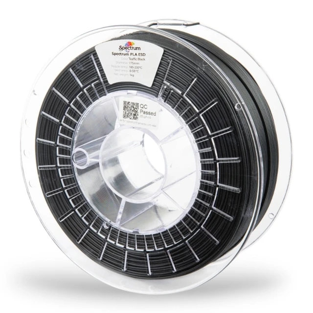 Spectrum Industrial PLA ESD Traffic Black 