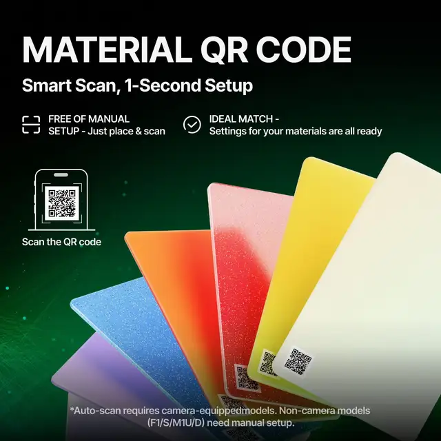 Xtool Plywood Sheets Trial Kit 305x305mm - 18pcs 