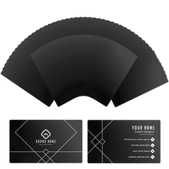 xTool Metal Business Cards Frosted Black 300pcs