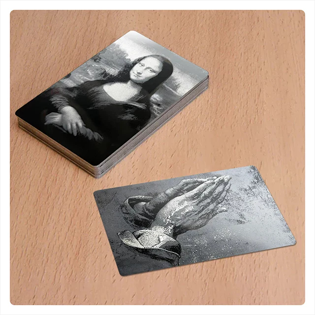 xTool Metal Business Cards Frosted Black 300pcs 