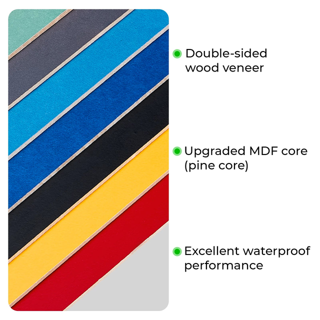 Xtool Multicolored MDF Board 305x305mm - 10pcs 