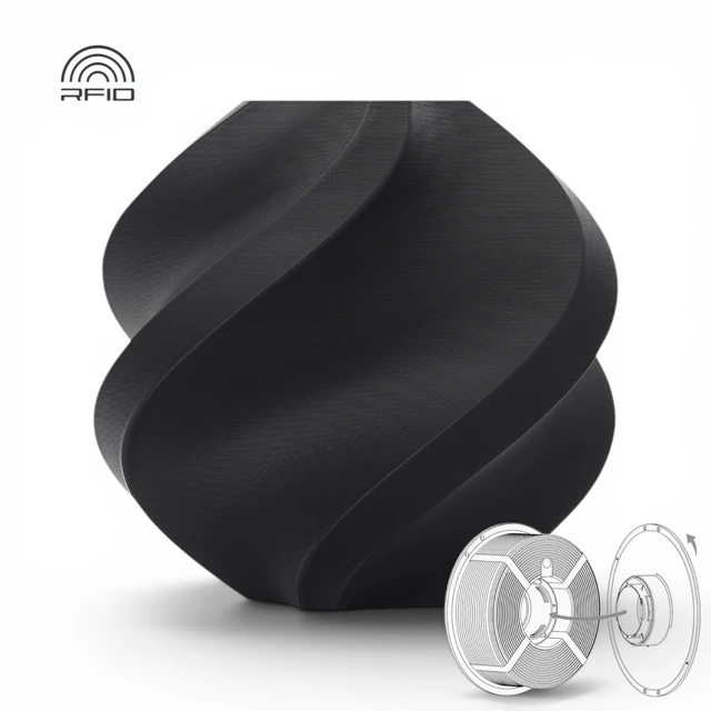 Bambu Lab PLA Pure - Refill Absolute Black 