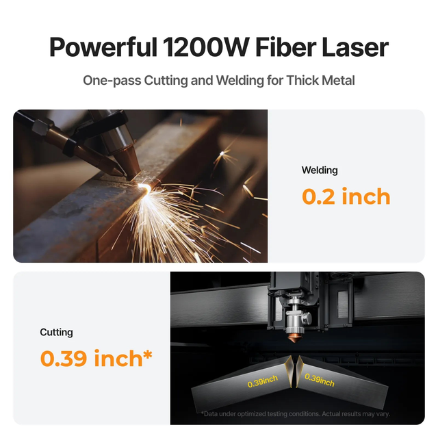 MetalFab 1200W Laser Metal Welder 