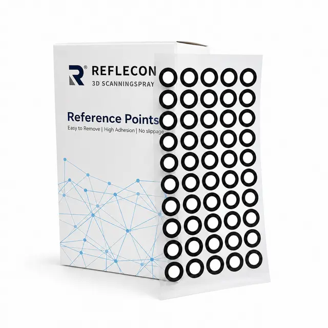 Reflecon Reference Dots 6mm Black / White 