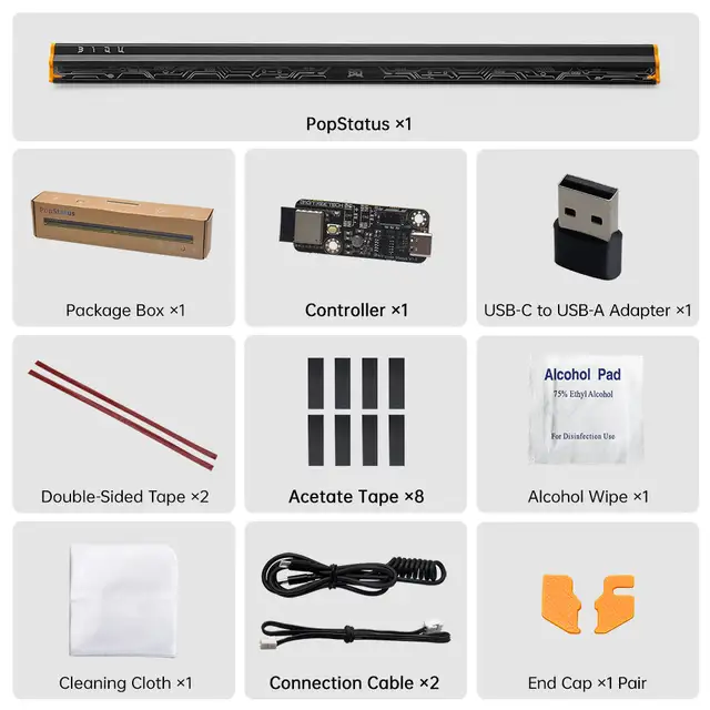 Biqu PopStatus for Snapmaker U1 