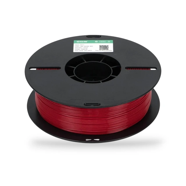 eSun PETG+ Fire Engine Red 