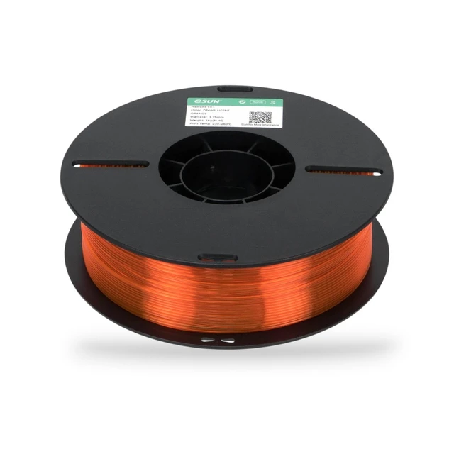 eSun PETG+ Translucent Orange 