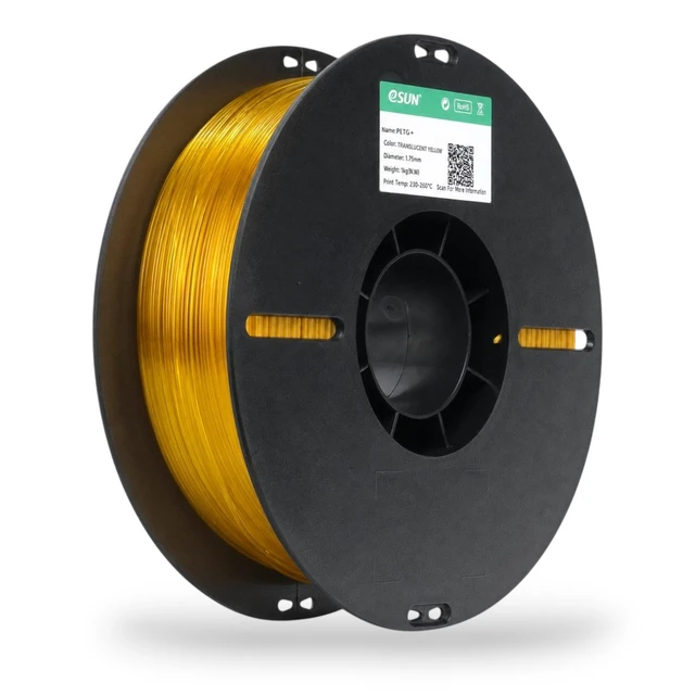eSun PETG+ Translucent Yellow 