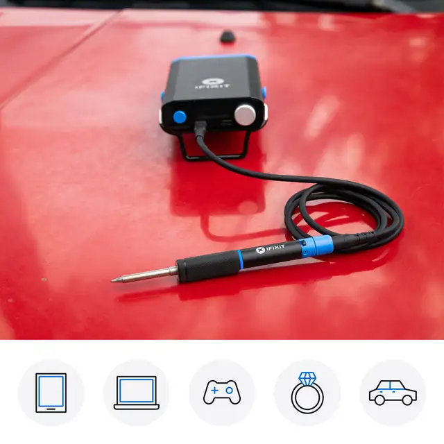 iFixit FixHub Portable Soldering Station 