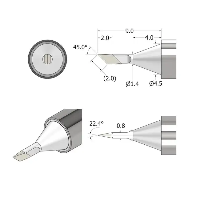 iFixit FixHub Soldering Iron Knife 1.4 Tip 