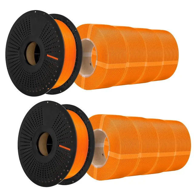 PolySmart PETG Super Pack (10 ruller) Orange, Hyper Speed 