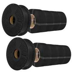 PolySmart PLA Super Pack (10 ruller) Black