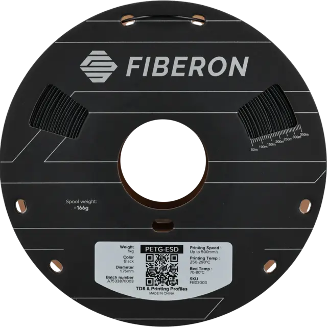 Polymaker Fiberon PETG-ESD 1kg Polymaker Industrial 