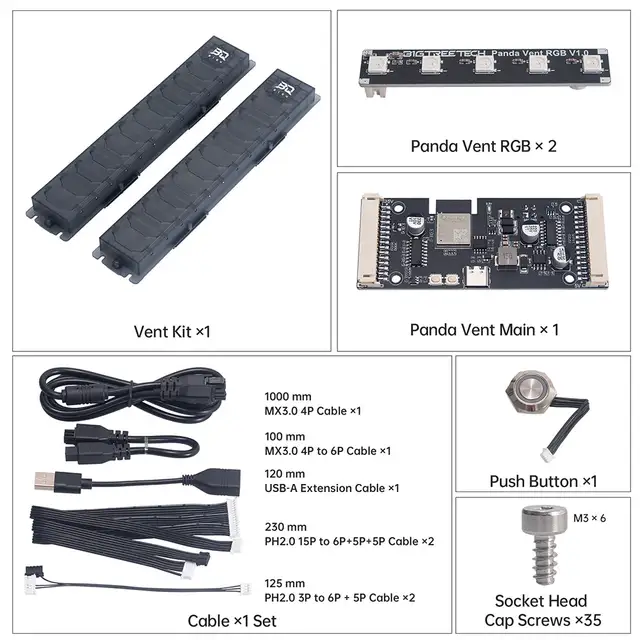 Biqu Panda Vent For P1/P2/X1/X2 