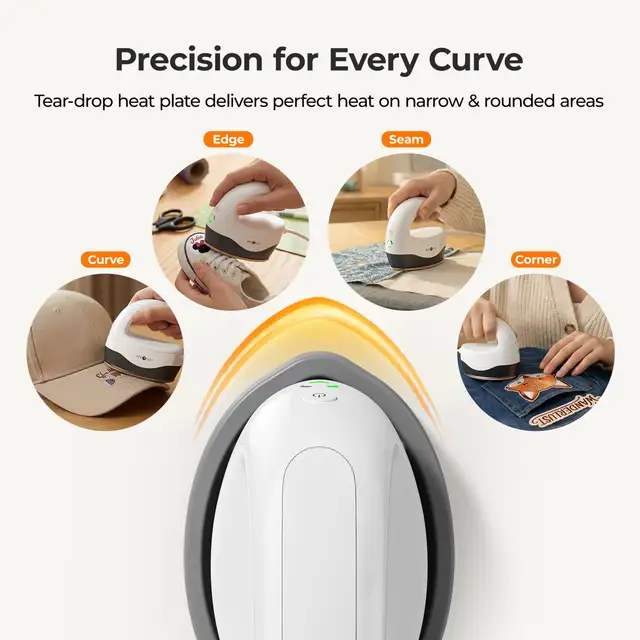 HTVRONT H1 Pro Heat Press White 