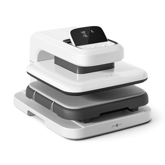 HTVRONT Auto Heat Press 2-Digit White 