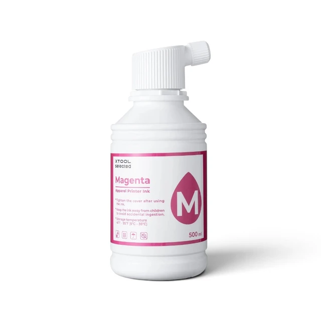 xTool Selected Apparel Printer Ink Magenta 