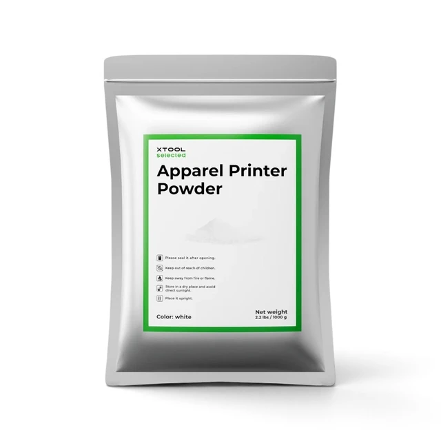 xTool Selected Apparel Printer Powder 1kg 