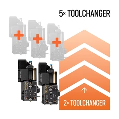 Original Prusa XL Tool Upgrade Two to Five