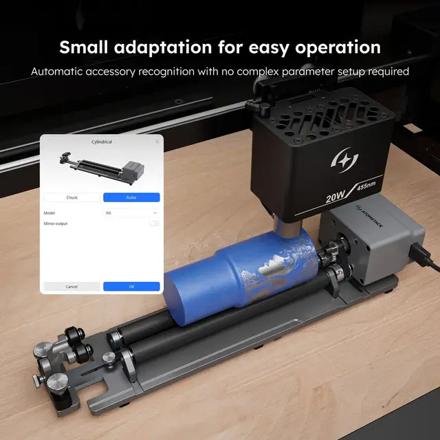 AtomStack Fusion Laser Cutter 20W Diode 