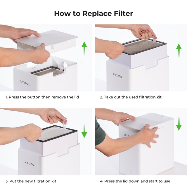 xTool Desktop Air Purifier for M2 