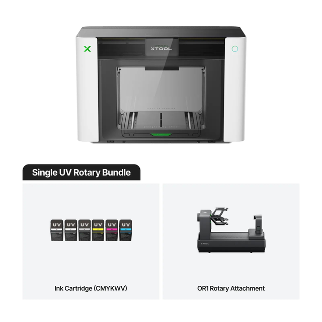 xTool O1 Omni Printer - Single UV Rotary Bundle 