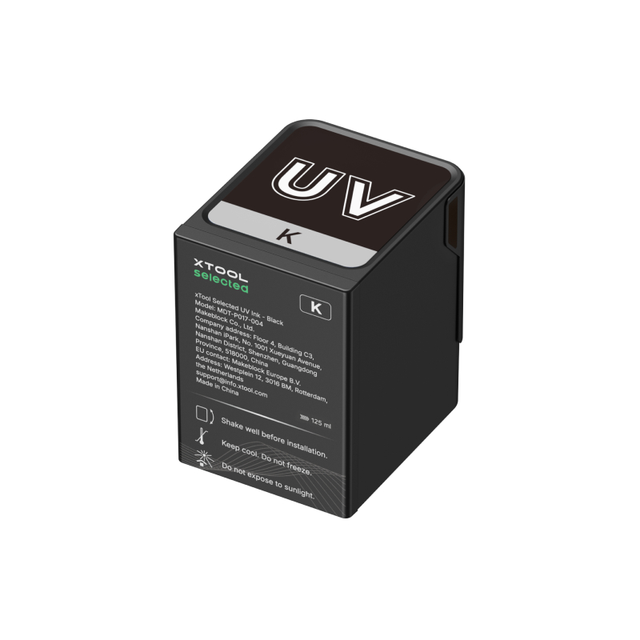 xTool Selected UV Ink Standard 125ml Black 