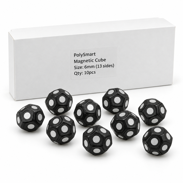 PolySmart Scanning reference cube 6mm Retroreflective 