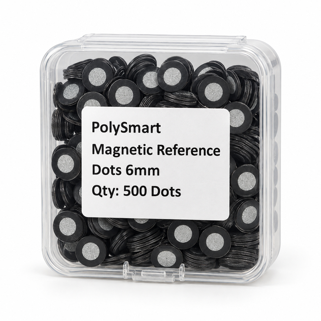 PolySmart Magnetic Scanning Dots 6mm Retroreflective 