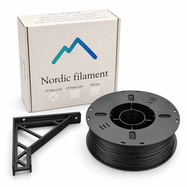 Nordic Filament PA12-CF20 Black 