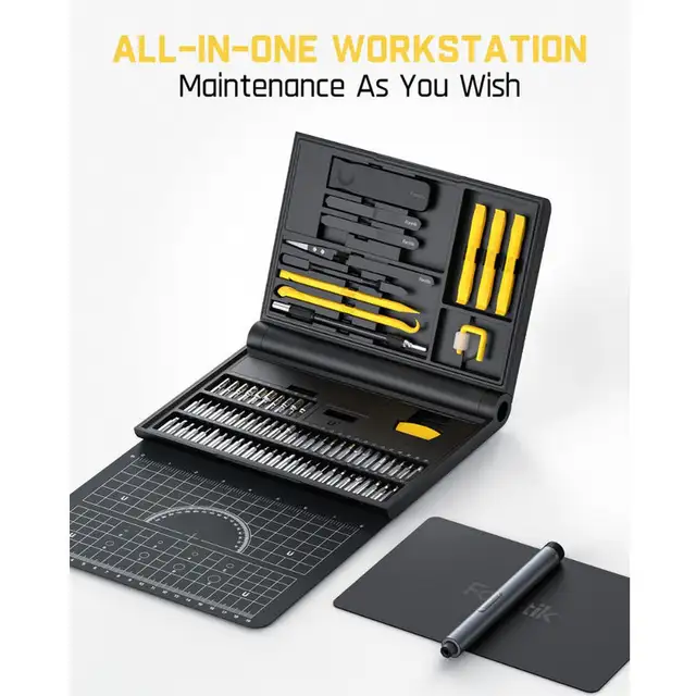 Fanttik E1 NEX Electric Screwdriver Workstation + Bit Set 