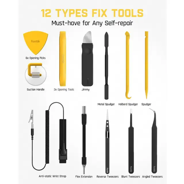Fanttik E1 NEX Electric Screwdriver Workstation + Bit Set 