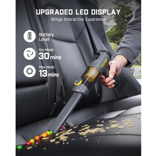 Fanttik Slim V9 Vacuum Cleaner Mix Car Vacuum RobustClean 