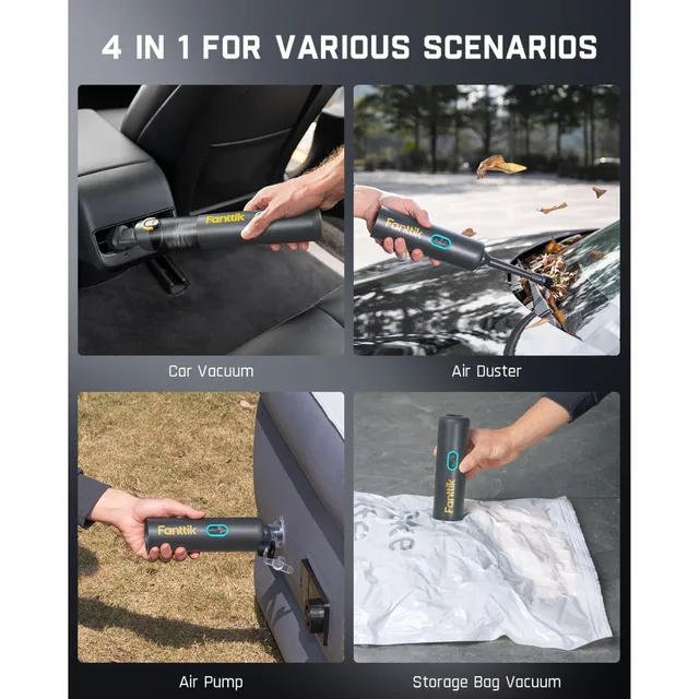 Fanttik V8 Vacuum Cleaner Slim Apex Car RobustClean 