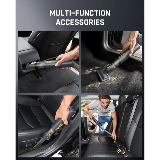 Fanttik V8 Vacuum Cleaner Slim Apex Car RobustClean 